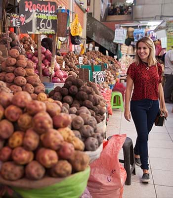 Mercato di San Camillo ad Arequipa